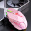 Wired Gaming Mouse with 4-Speed DPI, RGB Lighting, Macro Programmable, Ergonomic ABS, Pink/White, Compatible with Multi-Device 6