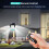 2500LM 210-LED Solar Security Light, 3-Head, 270 Wide 2