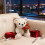 Rose Bear Plush Teddy Doll with Hat Brown White 7.8 Inch 6