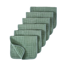 under $5 6 Packs Super Soft Baby Burp Cloths - Boys And Girls Baby Washcloths Extra Absorbent Comfort Lovely Newborn Baby Hand Washcloths
