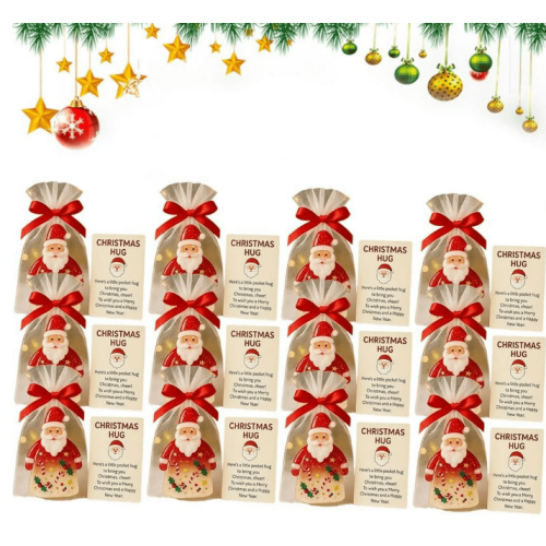 Weihnachtsschmuck-Set mit 12 Mutmachkarten