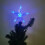 LED Lighted Star Tree Topper Golden Glitter 8.7 Inch 20 8