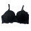 Dame Push-up Bh i Blonde, Sort, Fuld Dækning, Large 2