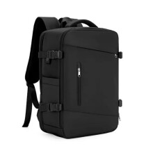 Women Men Travel Backpack Vacuum Compression Laptop Backpack 15.6inch Extended Large Capacity School Backpack Hiking