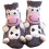 3D Knit Animal Socks Winter Warm Fluffy Soft Slipper Pair 1
