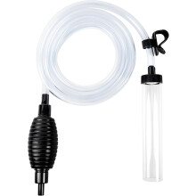 7ft Aquarium Gravel Vacuum Cleaner, Fish Tank Water Changer, Hand Pump Siphon