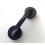 Suction Cup Glass Mirror Door Handle Black 1