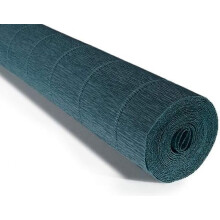 Premium Italian Crepe Paper Roll Heavy-Weight 180 Gram（30+ Colors） (Teal Blue（560）)