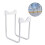 Supporto per dispenser d'acqua in metallo con pressa manuale, tipo 1 gallone 1