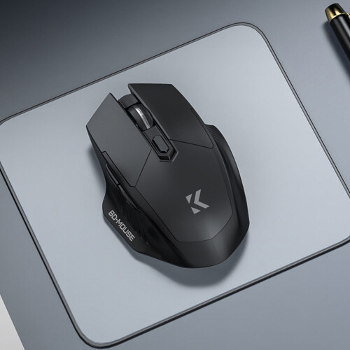 Wireless And Bluetooth Two Mode Connection 1600 DPI Adjustment Type-C Fast Charging Office Gaming Mouse