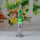 Halloween lava lamp with jellyfish design 1