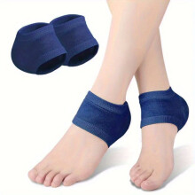 2pcs Plantar Fasciitis Heel Protector Sleeve Silicone Gel Heel Pads For Daily Foot Care And Support Gel Heel Protectors