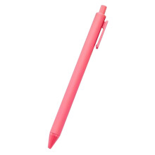 Intrekbare balpen met zwarte inkt en rode houder (1,0 mm).