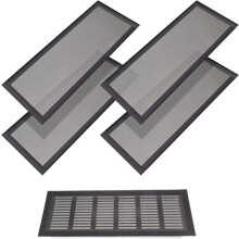 Magnetic Floor Register Vent Covers, 4 x 10 inch Stronger Magnet Vent Mesh