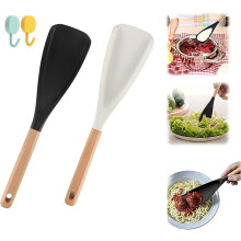 Spatola da cucina in silicone 3 in 1 per pentole antiaderenti