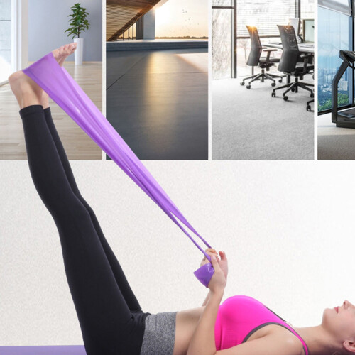 Ελαστικά λουριά γιόγκα Worgeous Fitness με σχοινί TPE για βελτίωση ευλυγισίας για χρήση
