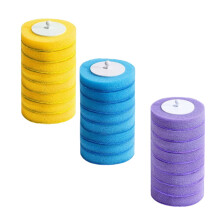 Têtes de brosse pour toilettes, outil de nettoyage pour salle de bain, accessoire de nettoyage ménager facile à transporter pour une salle de bain