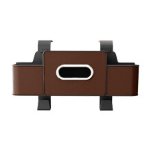 Multifunctionele auto-organizer voor de rugleuning - Opbergbox met 2 bekerhouders, tissuebox en haken, geschikt voor de meeste auto's, SUV's en