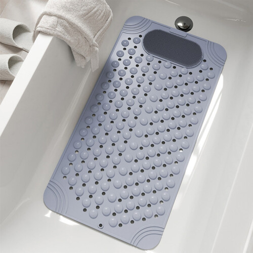 Antislip badmat met zuignappen, PVC, 1 stuk