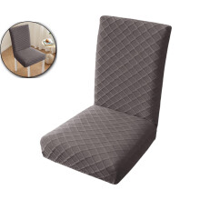 Housse de chaise extensible décorative en jacquard, amovible et lavable, idéale pour la chambre, le salon, la cuisine, l'hôtel et les salles de