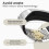 Garlic Press Set Stainless Steel3-Piece 4