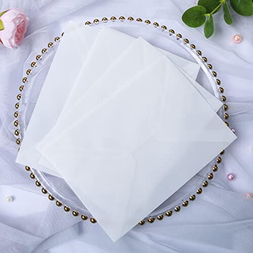A7 vellum envelopes 5.35" x 7.5" 50 pcs 2