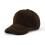 Coffee Solid Lamb Fur Baseball Cap for Women22-24Inch 1