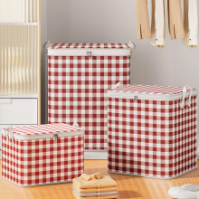 Sacs de rangement ultra-résistants – Grand cabas pour vêtements, fermeture éclair double renforcée, résistant à l'eau et durable, compatible