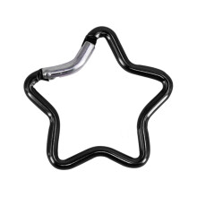 Locking Carabiner Hiking Clips with Spring Lock Aluminum Alloy Carabiner Hook Keychain Hook Clips Locking Carabiner