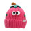 Ögonmössa Stickad Vintermössa3D Jätteögon Hot Pink 2