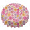 Rund dug med blomsterprint, 60x60 tommer 2