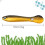 5PC Soft Bait Artificial Silicone Bait Kit realistic silhouette 3