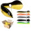 5PC Soft Bait Artificial Silicone Bait Kit realistic silhouette 4