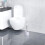 Toilet Brush Set with Long Handle and No-Dead-Angle Design 5