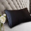 Ensemble de 2 taies d'oreiller en satin avec bordure 4