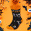 Knähöga Halloween-sockor, unisex, 1 par 4