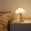 Lampe champignon en bois, veilleuse LED 3 couleurs réglables 3