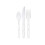 Chinet Crystal Cutlery - 96ct 3