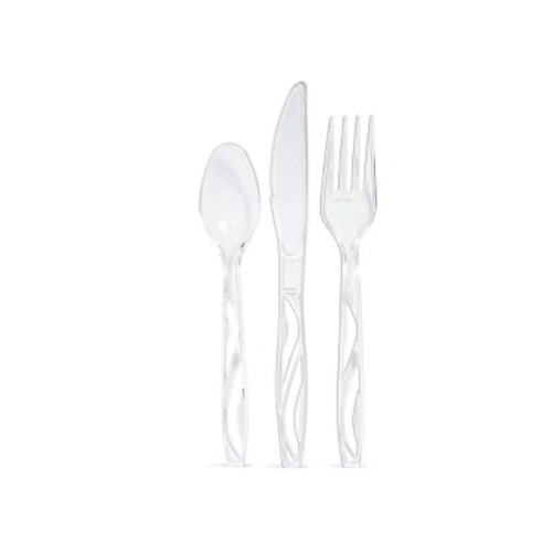 Chinet Crystal Cutlery - 96ct 2