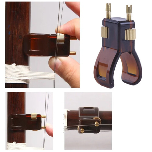 Erhu String Adjuster Replacement High Precisions Huqin Tuner για μουσικά όργανα 1
