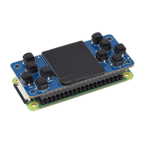 GamePi13 3D Acce 1.3inch LCD Game Console for Raspberry Pi, 240x240 Resolution, Integrated ST7789 Driver Chip, SPI 2