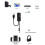 Convertitore Audio Digitale-Analogico Adattatore Decoder USB da Digitale Ad Analogico Coassiale da 3,5 mm per TV, per , per PS4 6