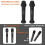 Silicone Case for  Wireless Microphone Anti-Rolling Protective Case with Base Mic Sleeves Microphone Stand 1Pcs 7