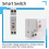 TUYA Zigbee    Meter 63A 1P+N MCB Circuit Breaker Timer Relay 4