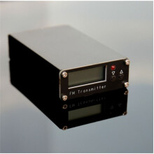 2000m FM Transmitter 0.5W with Digital Display Stereo 76-108MHz TYPE-C Radio Broadcast Campus Station