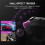 Transparent Wireless Controller for PS5 PC for IOS for Android Steam Wireless  Controller with RGB Lights 5
