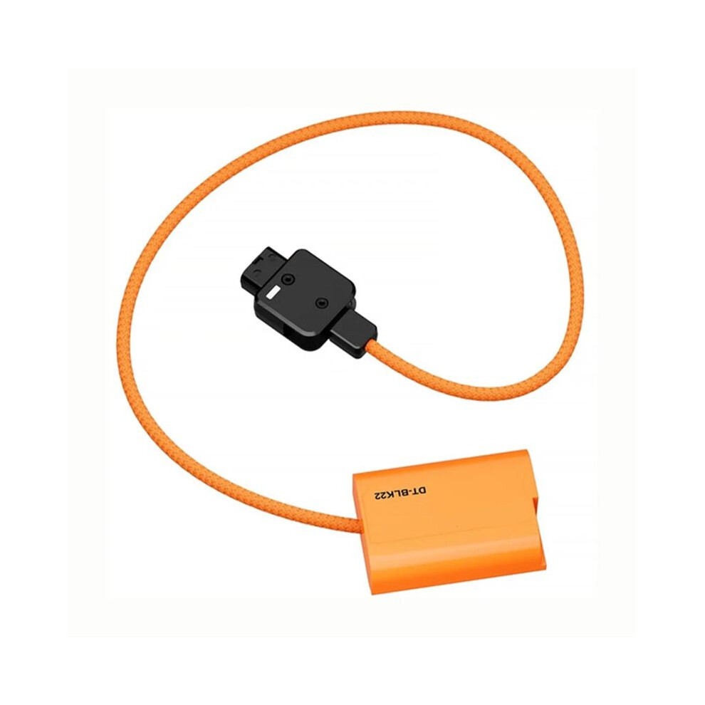 D-Tap To Dt-Blk22 Dummy Battery Braided Power Cable For Camera 6033449215449