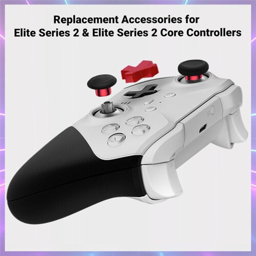 For Elite Series 2 Gaming Controller Accessories Kit with Thumbsticks,for  One Elite Series 2 Core 2