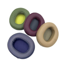 Replacement Ear Pads Ear Cushions Cover Foam Pad Memory Foam Ear Cushions for Crusher Hesh Evo Red