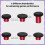For Elite Series 2 Gaming Controller Accessories Kit with Thumbsticks,for  One Elite Series 2 Core 6